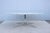 2000 - 2009 Mid-Century Florence Knoll Oval Dining Table Desk 78" Arabescato Marble, 2008 For Sale - Image 5 of 18
