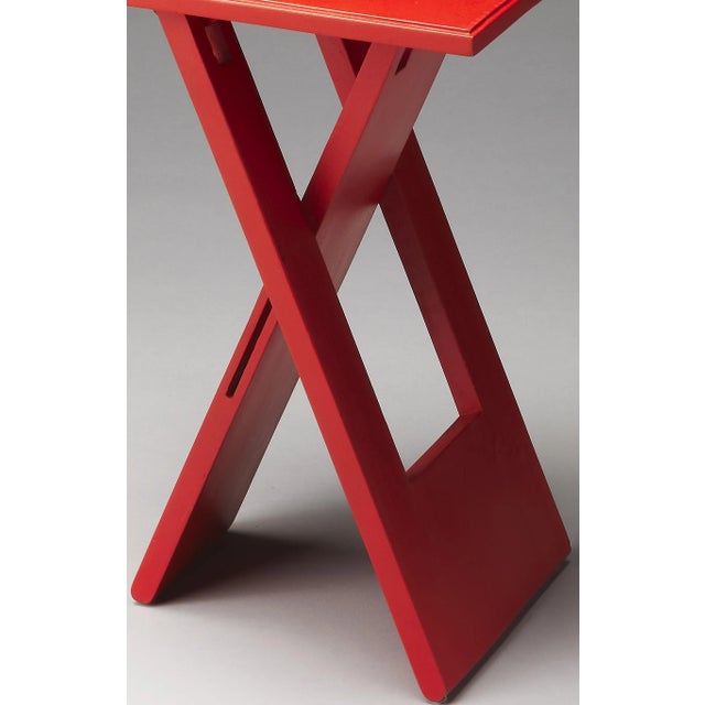 Whimsical, versatile and fun! This folding table is designed to snuggle into a small spot for a brief visitâ€¦ or a long...