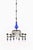This rare hanging candelabra, designed by Erik Höglund and produced by Boda Glasbruk in Sweden, is a powerful expression...