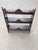 Wood Victorian Mahogany Fretwork Three-Tier Wall Hanging Display Shelves, Circa 1880 For Sale - Image 7 of 10