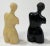 Mid 20th Century Vintage Resin Female Form Salt and Pepper Shakers, a Pair For Sale - Image 5 of 8