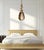 Murano Art Glass Aventurine Ovoid Shade With a Cherub Sculpture Pendant Light For Sale - Image 11 of 18