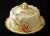 Antique English Cheese Dome & Stand Set, Signed George Jones This exquisite antique English George Jones cheese dome and...