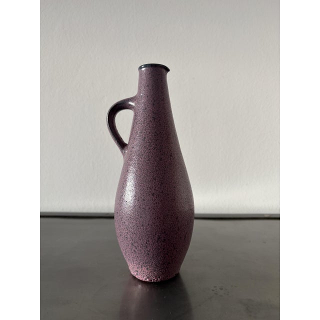 Ceramic Hand-Thrown Jug with Handle from Töpferhof Römhild, GDR, 1960s For Sale - Image 7 of 14