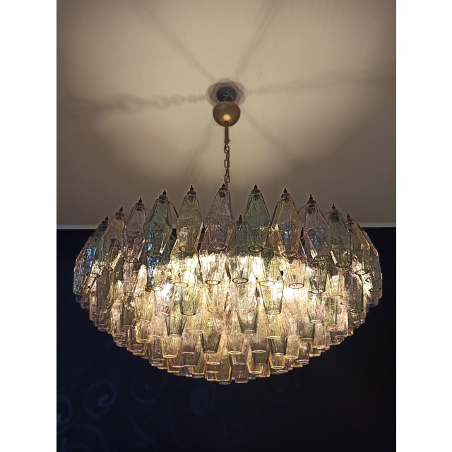 Murano Glass Chandelier in 185 Multicolored Glasses, 1990s For Sale - Image 18 of 18