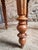 Wood Antique French Round Walnut Dining Table, 1890s For Sale - Image 7 of 18