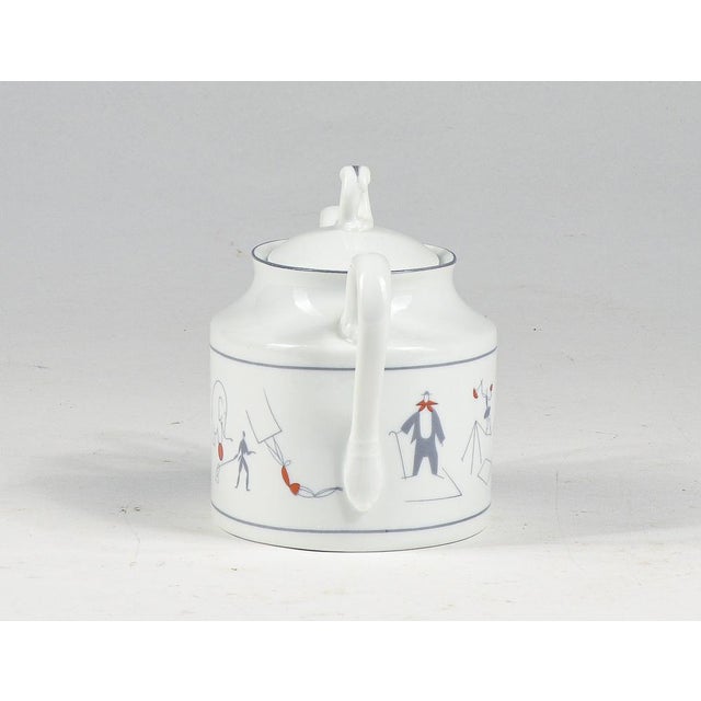 Sugar Bowl Circus Series by Richard Ginori, Gio Pontis for Lazzaroni, 1950 For Sale - Image 6 of 18