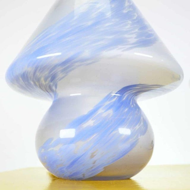 pair of vintage glass lampshades Height: 26 Diameter: 23 This piece is attributed to the mentioned designer/maker. It has...