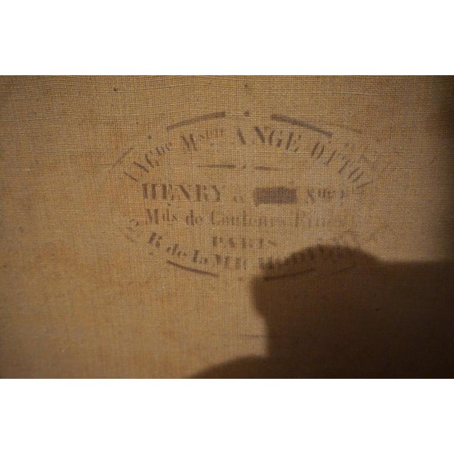 E. Picard, Landscape, 1877, Painting on Linen For Sale - Image 10 of 12