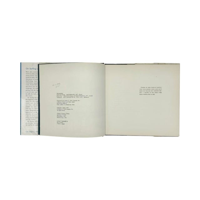 Blue On Surfing by Grant W. Kuhns Fourth Printing 1966 For Sale - Image 8 of 13