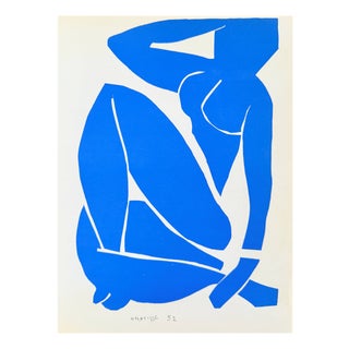 Henri Matisse, Femme Bleue, 1958, Lithograph For Sale