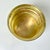 Brass Mid-Century Boho Chic Hollywood Regency Small Brass Round Planter For Sale - Image 8 of 8