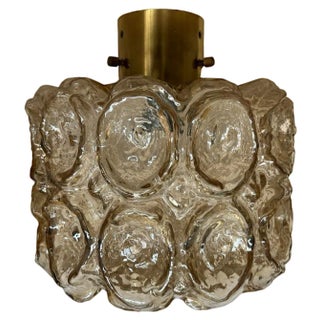 Mid-Century Modern Flush Mount by Helena Tynell for Limburg, Germany, 1960s For Sale