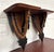 Antique Arts and Crafts Gothic Revival Exposed Peg Wall Brackets - Pair For Sale - Image 4 of 8