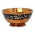 Antique English Enameled Copper Luster Bowl For Sale
