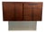 Mid 20th Century Danish Rosewood and Chrome Credenza For Sale