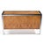 Brown Restored 1970s Pace Collection Burl Wood and Chrome Credenza For Sale - Image 8 of 18