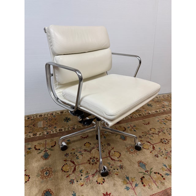 Design Plus Gallery presents the Management Soft Pad Eames Chair from Herman Miller. The Herman Miller Eames Soft Pad...