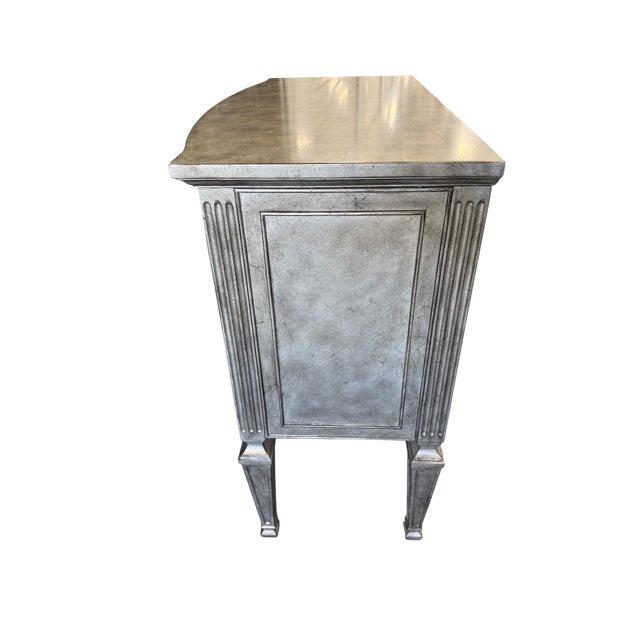 Early 21st Century Fine Furniture Design Biltmore Collection Two Drawer Nightstand in Iron Gate For Sale - Image 5 of 12