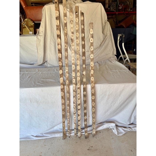 Early 20th Century French Wooden Oyster Sticks - Set of 6 For Sale - Image 10 of 12