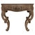 19th Century French Baroque Revival Carved Wooden Console Table For Sale - Image 15 of 18