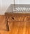Mid 20th Century Rattan Coffee Table With Glass Top For Sale - Image 5 of 9