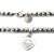 Modern Mid 20th Century Tiffany & Co. Vintage Silver Heart & “Return to Tiffany” Bead Bracelet For Sale - Image 3 of 3