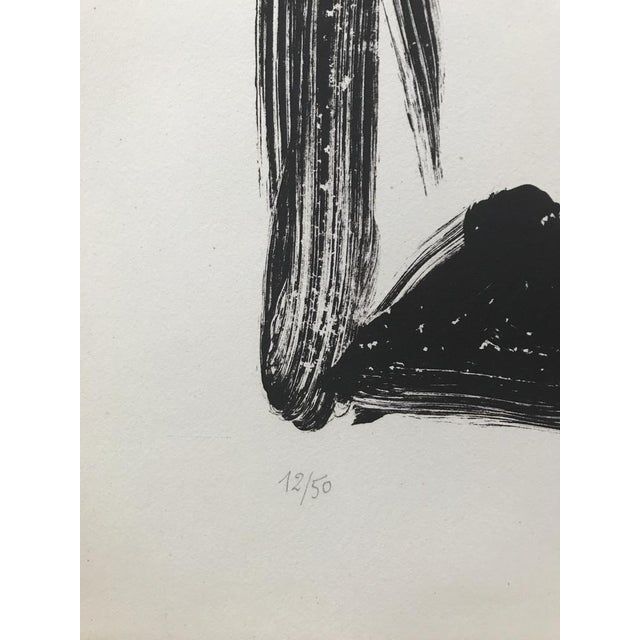 Bram van velde MP 31, 1965 Original lithograph Signed and numbered in pencil by the artist Edition in 50 copies on Arches...