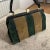 1960s Green and Brown Suede and Black Leather Italian Top Handle Bag For Sale - Image 11 of 13