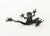 Green Tim Cotterill "Frogman" Bronze Sculpture For Sale - Image 8 of 10