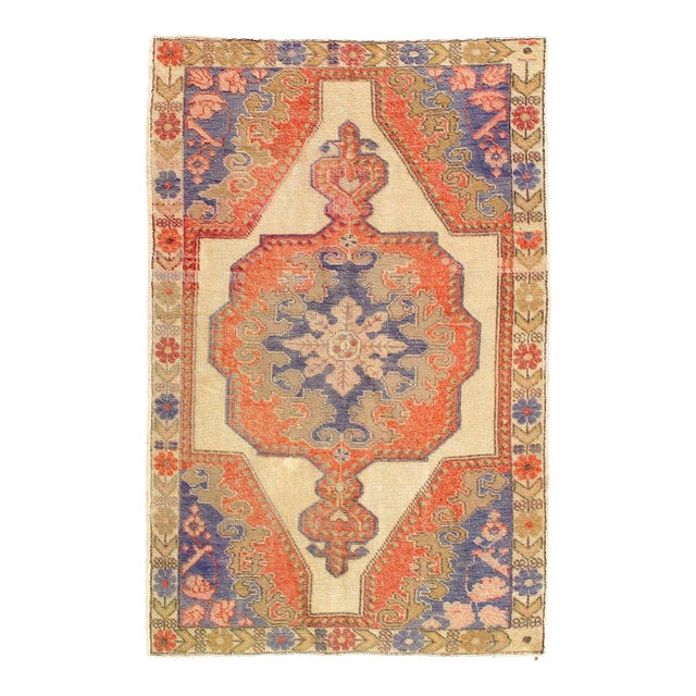 Pasargad DC Vintage Turkish Oushak Rug For Sale