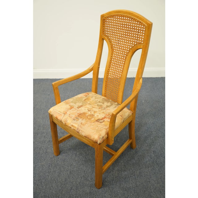 Contemporary Thomasville Entourage Collection Contemporary Modern Dining Arm Chair 16621-861-862 For Sale - Image 3 of 12