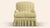 Cream Citron Sofia Lounge Chair by Ceraudo For Sale - Image 8 of 11