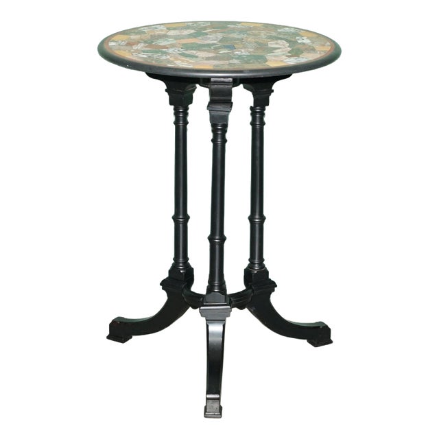 Antique Victorian Aesthetic Movement Specimin Marble Occasional Side Table by Aeg, 1860 For Sale