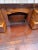 Wood Antique Baroque Revival Walnut Secretaire with Curved Drawers and Fall-Front Desk For Sale - Image 7 of 18