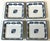 Red Late 20th Century Hermès Paris Chaîne d'Ancre Porcelain Nut or Sweetmeat Dishes, Set of Four For Sale - Image 8 of 13
