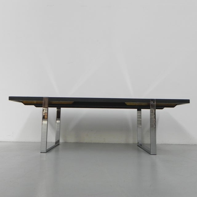 Tile Table with Chrome Frame and Tiles from Belarti, 1970s For Sale - Image 6 of 18