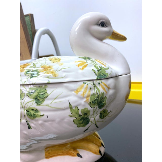Vintage Italian Duck Goose Soup Tureen Chairish