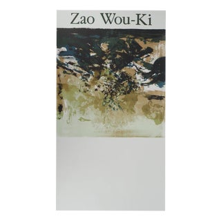 Zao Wou-Ki, Abstract Landscape, Lithograph For Sale