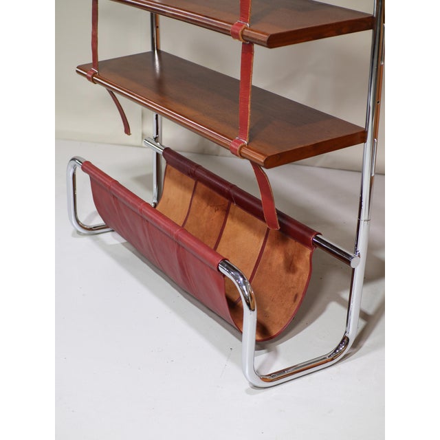 Mid-Century Modern Jumbo Bookcase by Luigi Massoni for Poltrona Frau, 1970s For Sale - Image 3 of 14