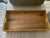 Champagne Vintage Oversized Acacia Wood Serving Tray For Sale - Image 8 of 8