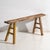Antique Elm Footboard Bench, 1870s For Sale - Image 12 of 12