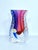 Mid-Century Murano Sommerso Textured Glass Vase by Alessandro Mandruzzato For Sale - Image 11 of 12