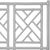 David Francis Chippendale Platform Bed California King - Light Gray For Sale - Image 4 of 12