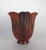 Red Marie Zimmermann Fluted Scarlet Floriform Vase, Circa 1915 For Sale - Image 8 of 11