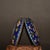 Metal Vintage Chinese Cloisonné Enamel Floral Round Trinket Box - Blue Ground With Peony & Butterflies For Sale - Image 7 of 9