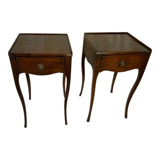 1920s French Style Nightstands - a Pair For Sale