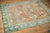 Textile Vintage Distressed Oushak Square Rug - 3'10" x 4'9" For Sale - Image 7 of 11