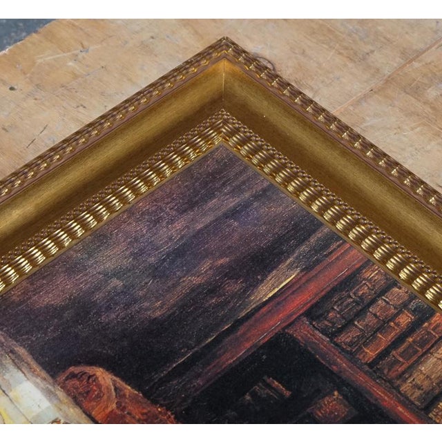 Library Setting Print, Framed For Sale - Image 9 of 11