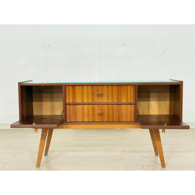 Vintage Chest of Drawers in Wood, 1960s For Sale - Image 3 of 11